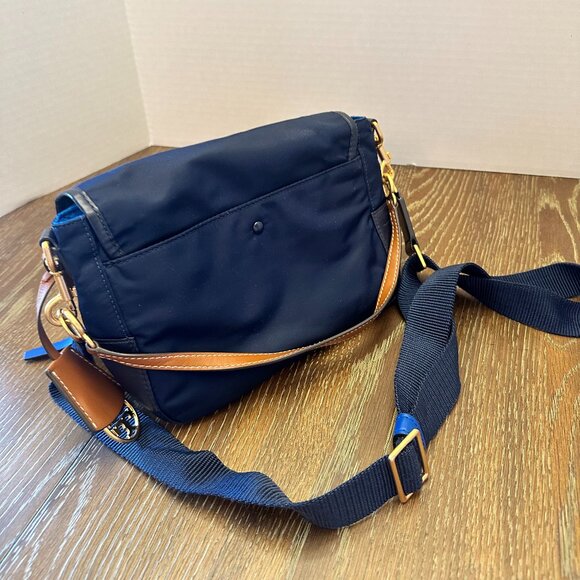 Tory Burch Tilda Nylon Crossbody - Navy - Picture 2 of 7